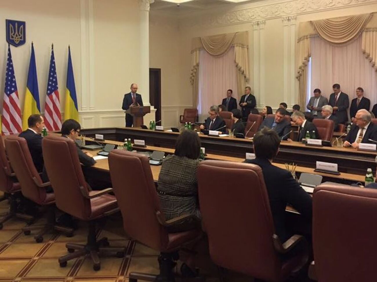 Соглашение является свидетельством реальных партнерских отношений между Украиной и США, считает премьер-министр Арсений Яценюк