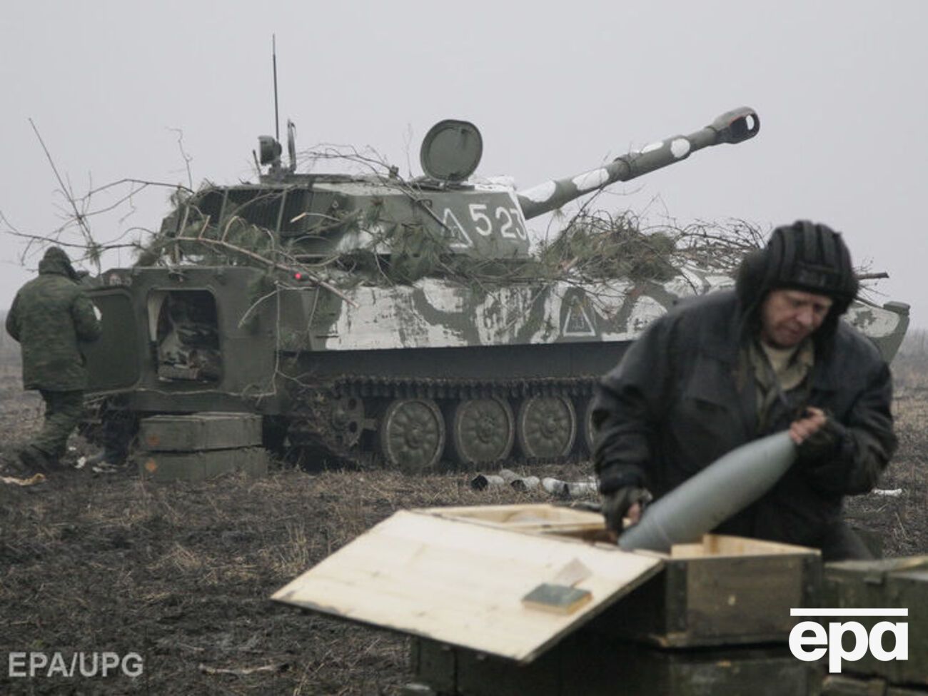 Донбасским боевикам прислали еще технику и боеприпасы