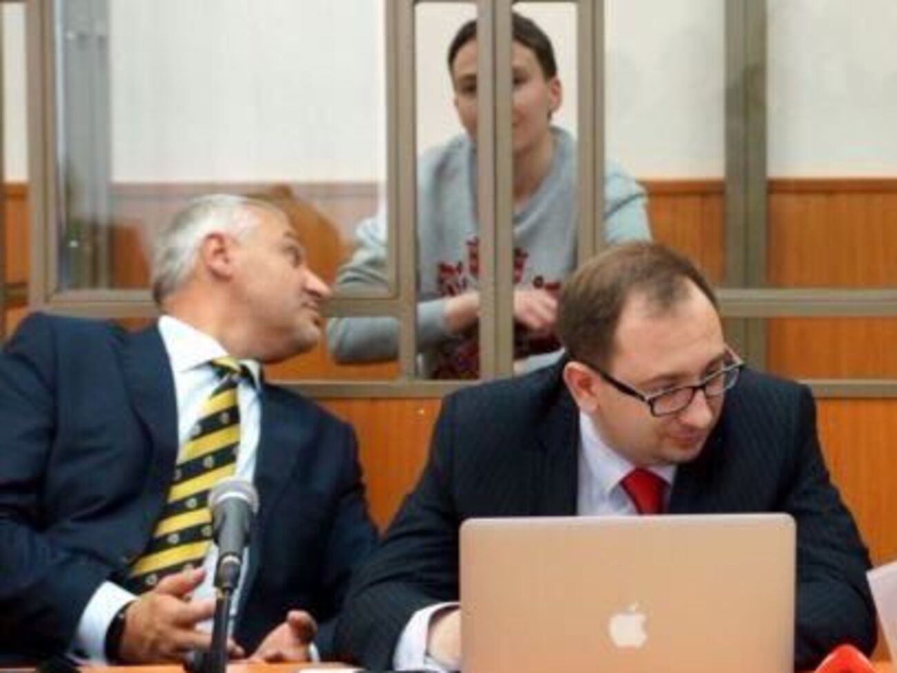 Савченко с адвокатами