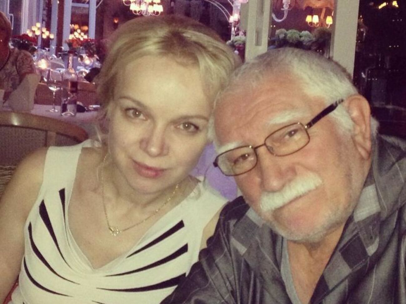 Цымбалюк-Романовская и Джигарханян не стали устраивать торжество