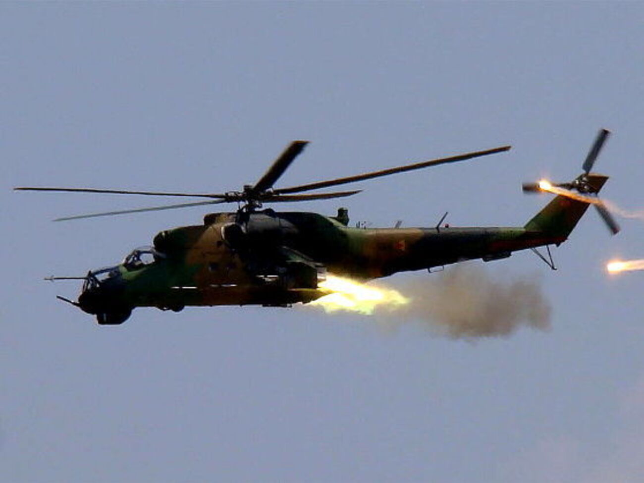 Боевой вертолет Ми-24