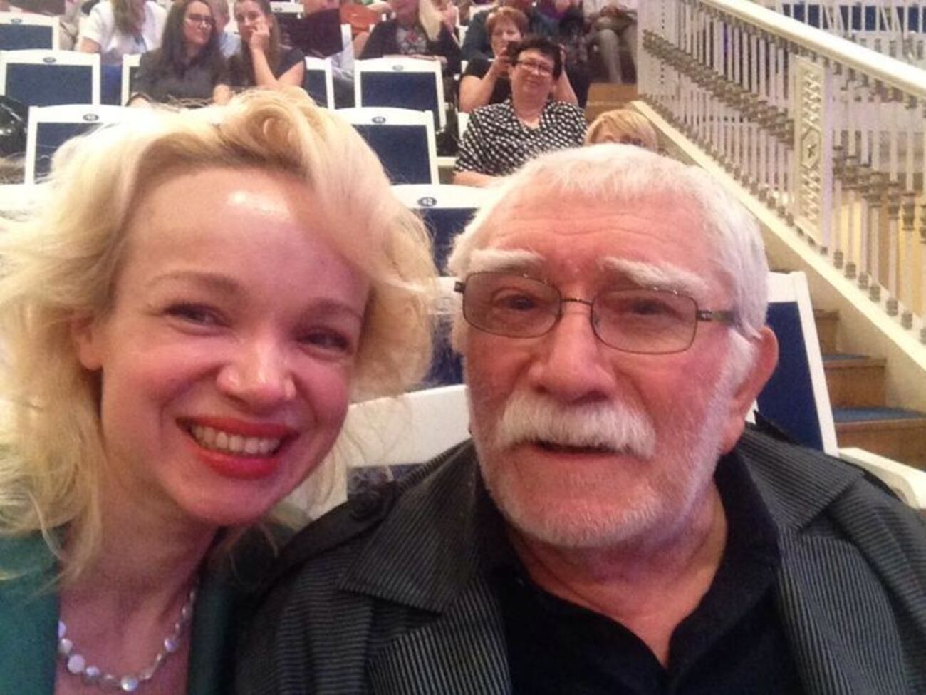 Цимбалюк-Романовская и Джигарханян