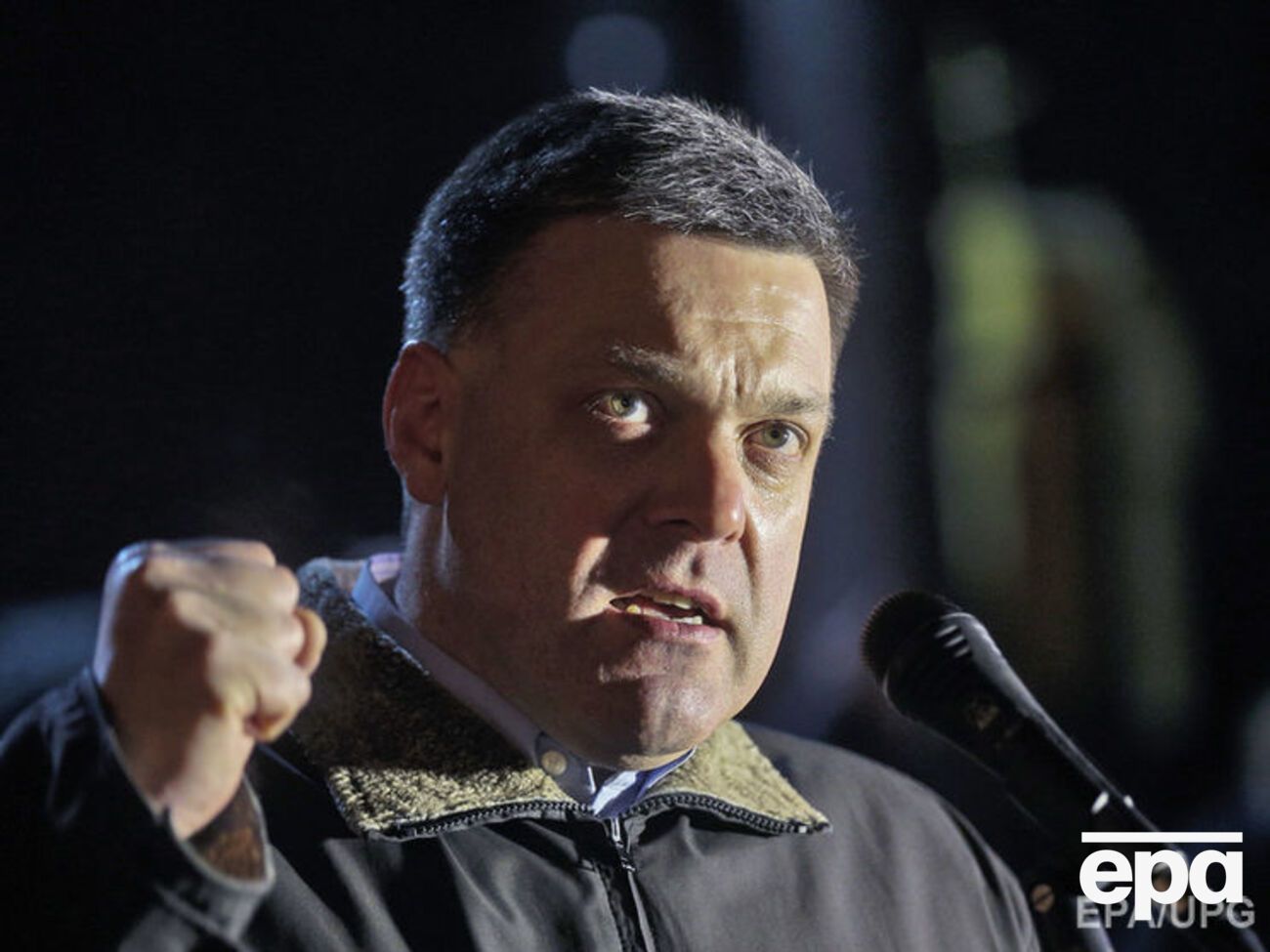 Тягнибок заявил, что представители "Свободы" намерены возобновить блокаду российских грузов