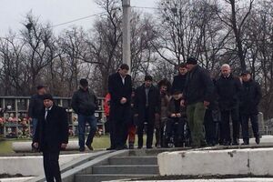 Кернес также приехал на место происшествия