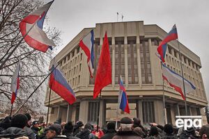 Парламент Крыма в день приезда Порошенко контролировали российские военные
