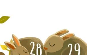 Кролик "29 февраля" в дудле "втискивается" между собратьями – "28 февраля" и "1 марта"