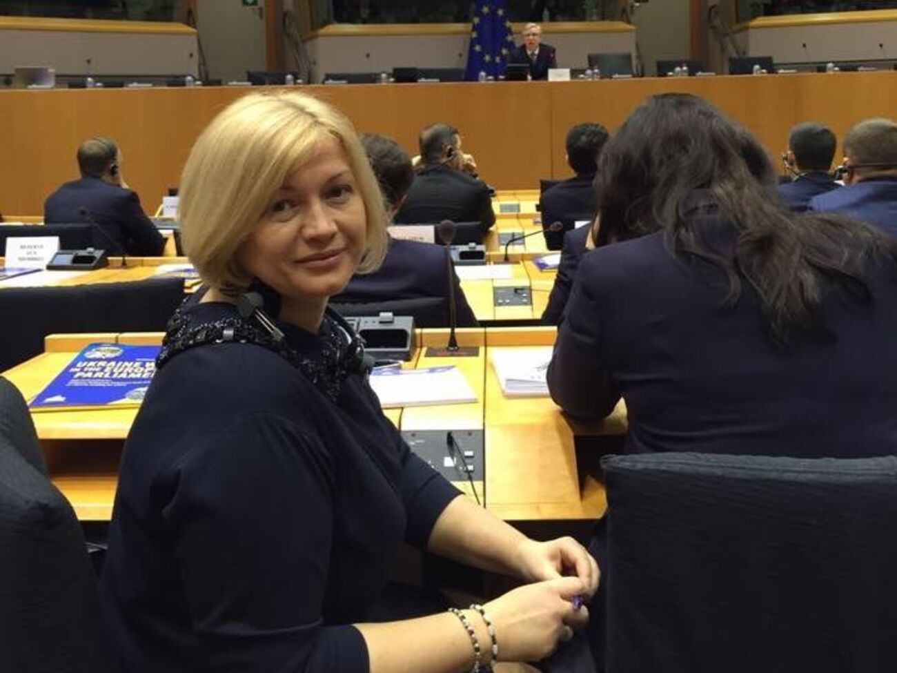 Нардеп от БПП,&nbsp; уполномоченный президента по мирному урегулированию ситуации на Донбассе Ирина Геращенко