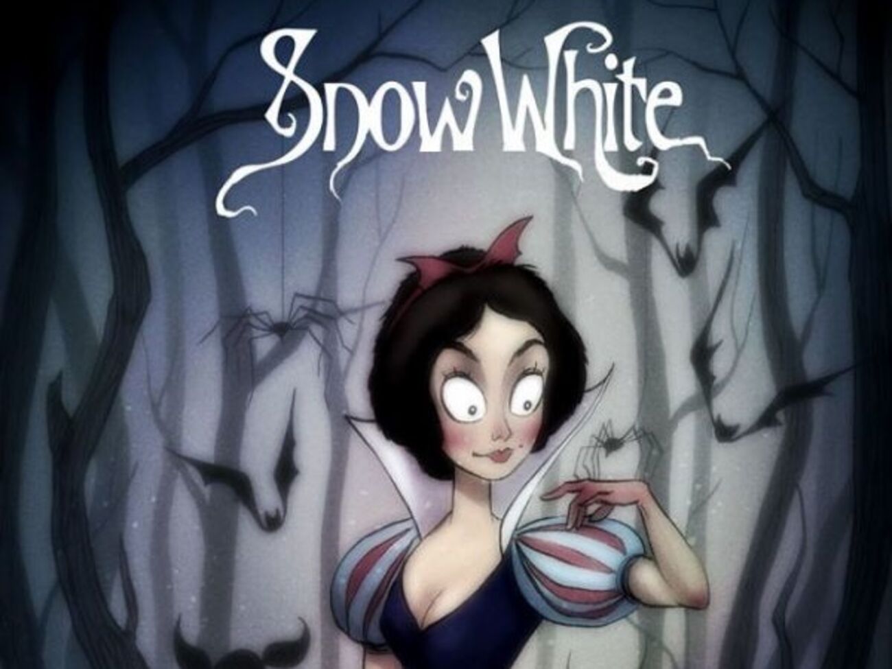 Такой, по мнению Тарусова, была бы Белоснежка в стиле Бертона