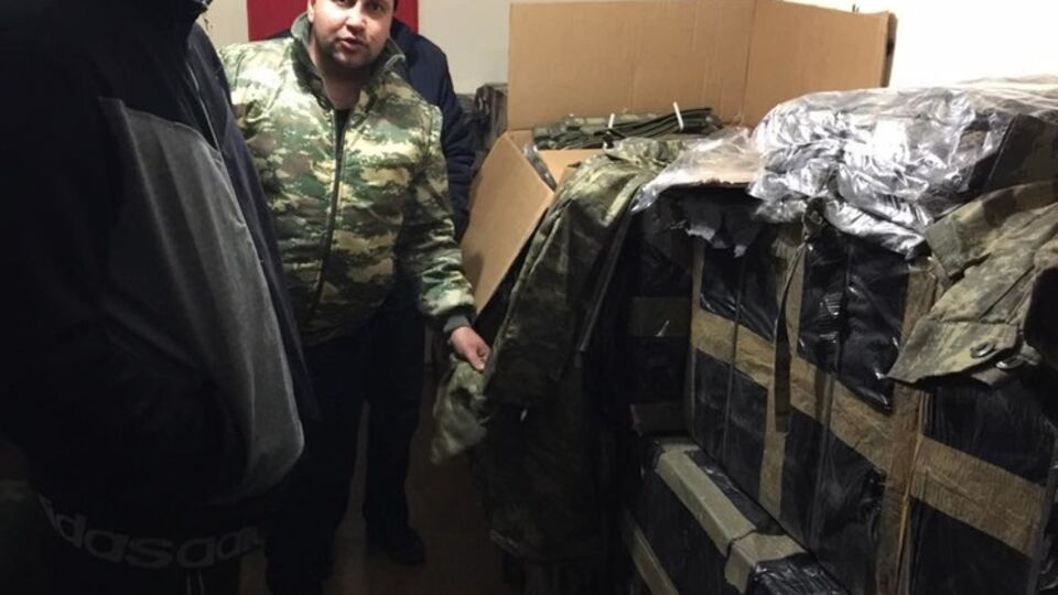 Ленур Ислямов опубликовал фотографии турецкой помощи для крымского батальона