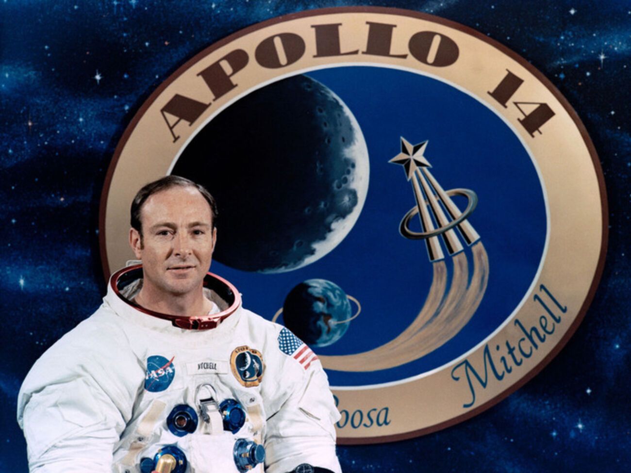 Астронавт NASA Эдгар Митчелл скончался накануне 45-летия своей высадки на Луну