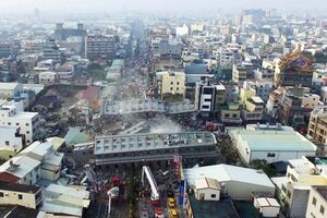 Под удар попал мегаполис Тайнань – четвертый по числу жителей город Тайваня, где разрушились некоторые многоэтажные дома