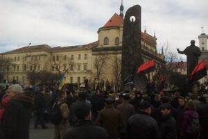 Националисты требуют от властей привлечь к ответственности виновных в убийстве Небесной сотни