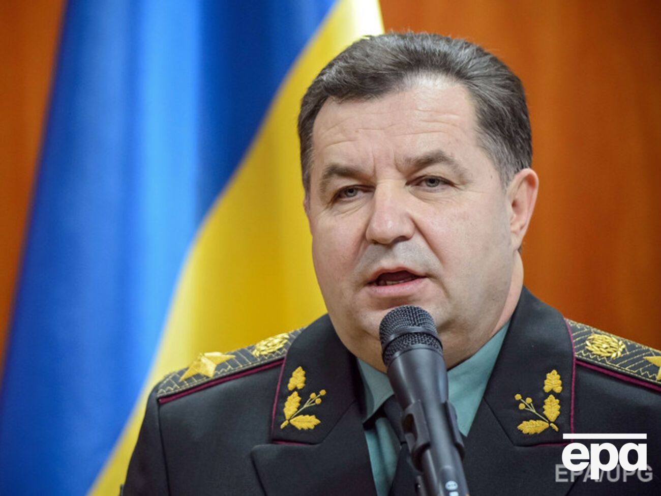 Министр обороны Украины Степан Полторак