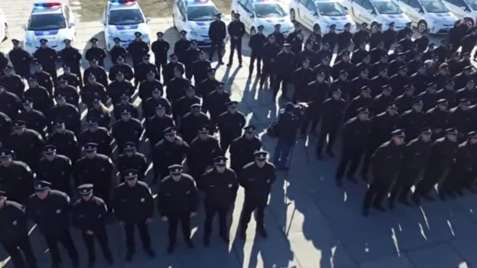 Полицейские вышли на улицы Херсона