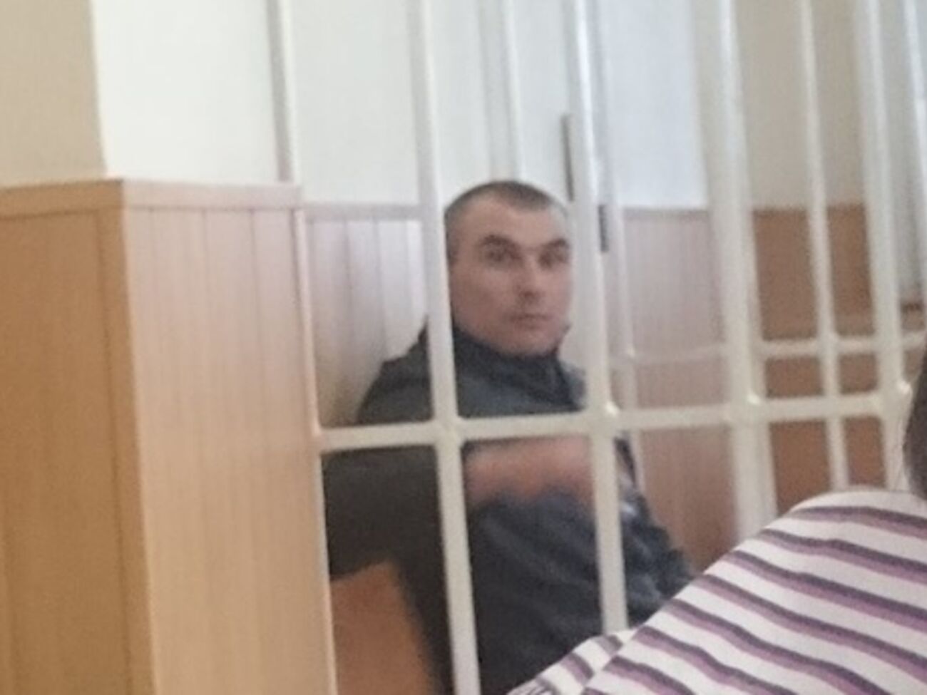 Литвинов в зале суда