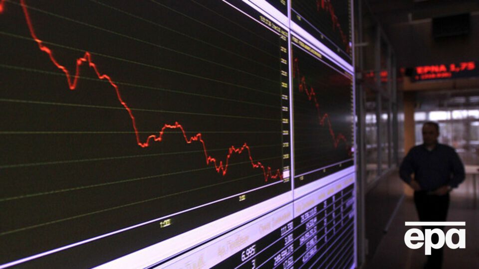 Фондовый рынок в Греции обвалился до 26-летнего минимума