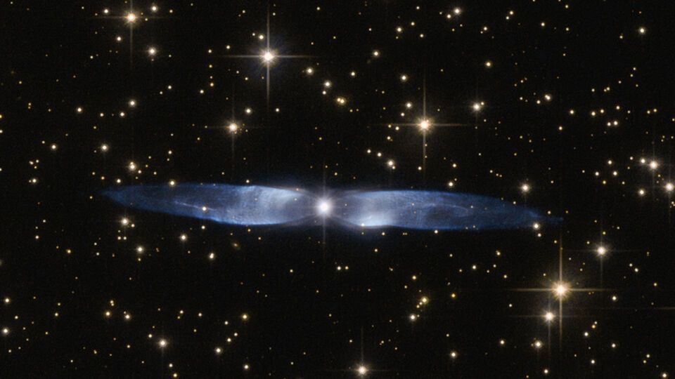 Туманность Hen 2-437, запечатленная телескопом Hubble