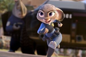 Зайчиха Джуди --- одна из главных героинь нового мультфильма