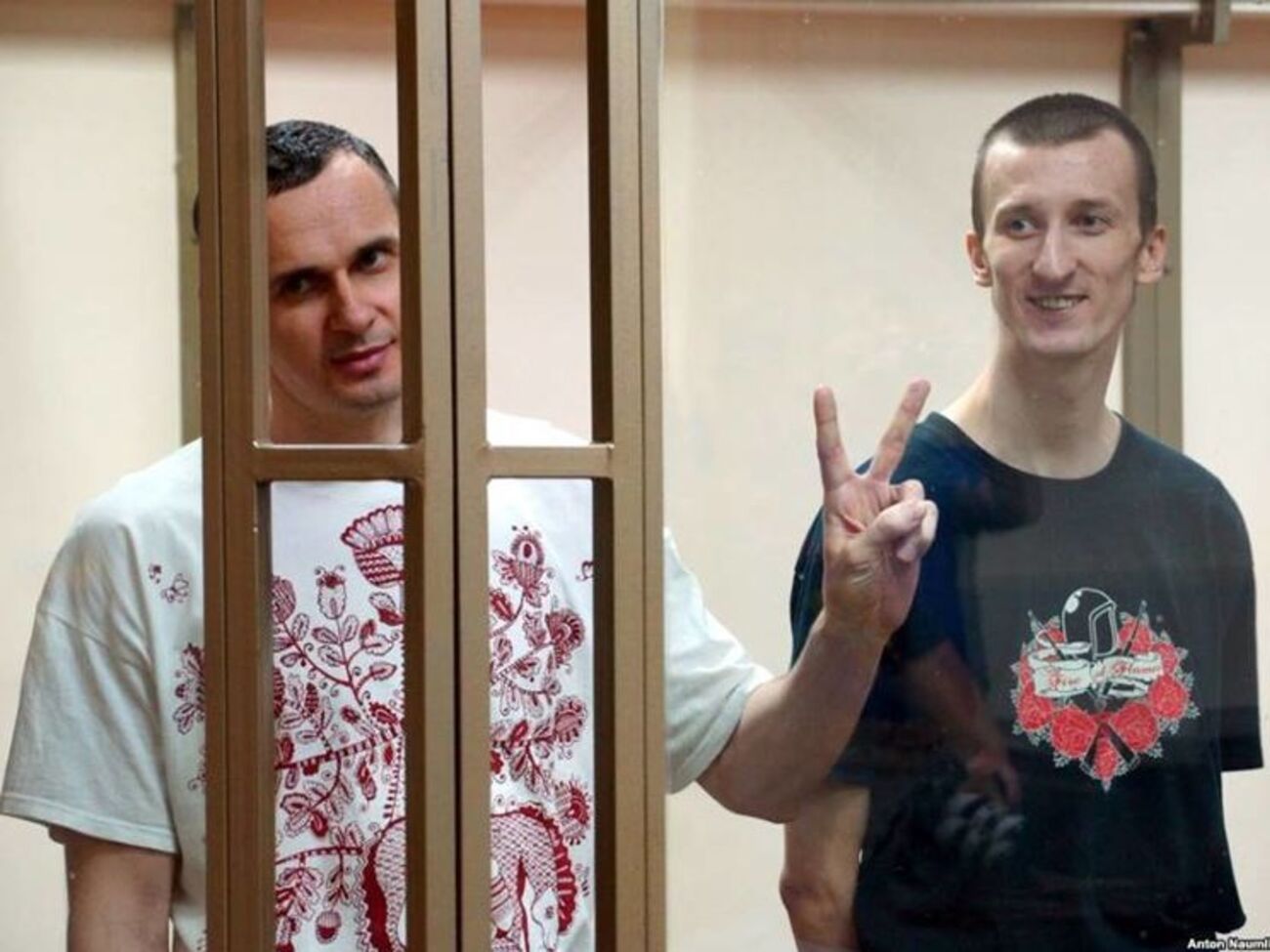 Пленные крымчане&nbsp;&ndash; режиссер Олег Сенцов и активист Александр Кольченко