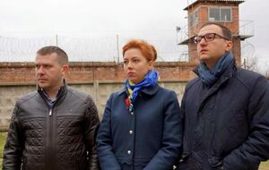 #FreeSavchenko. Украинские нардепы записали обращение к мировым лидерам под Новочеркасским СИЗО. Видео