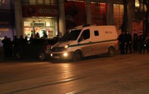 Нападению подверглась инкассаторская служба "Райффайзен банка Аваль"