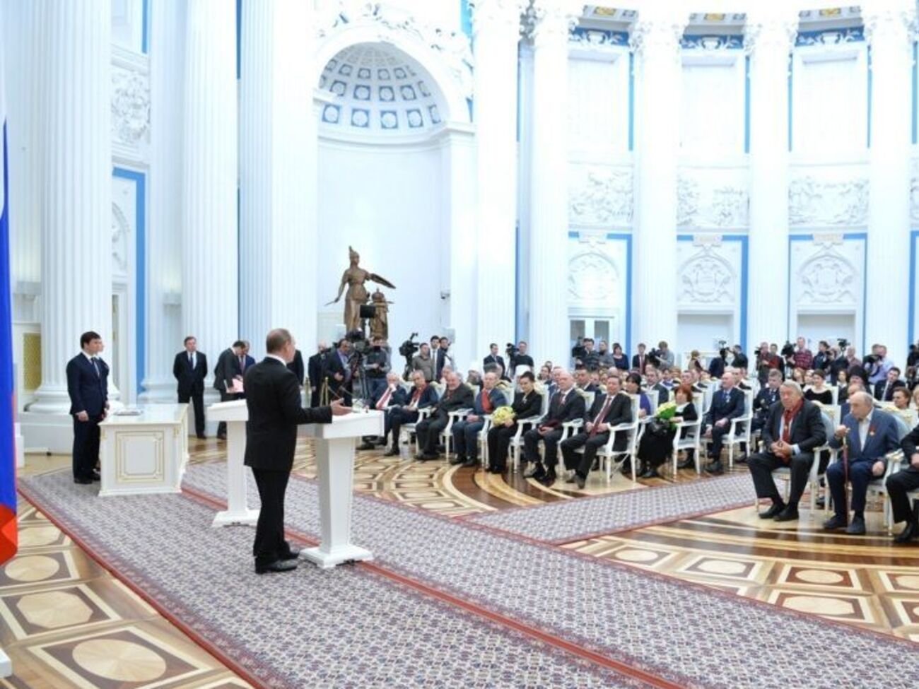 Владимир Путин: Нам&nbsp;здесь не до "головокружения от успехов" ни в коем случае