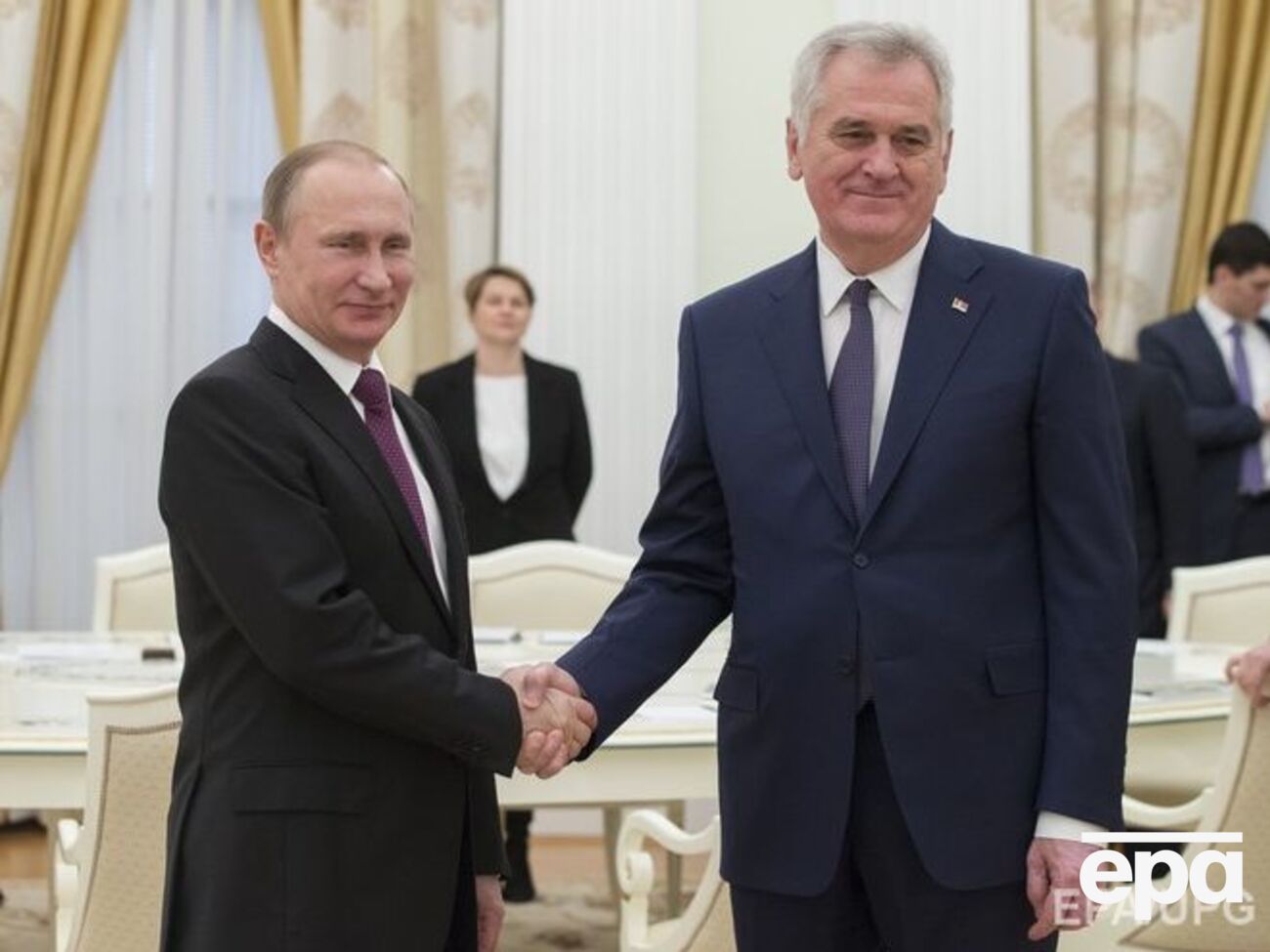 Путина встретился с Николичем