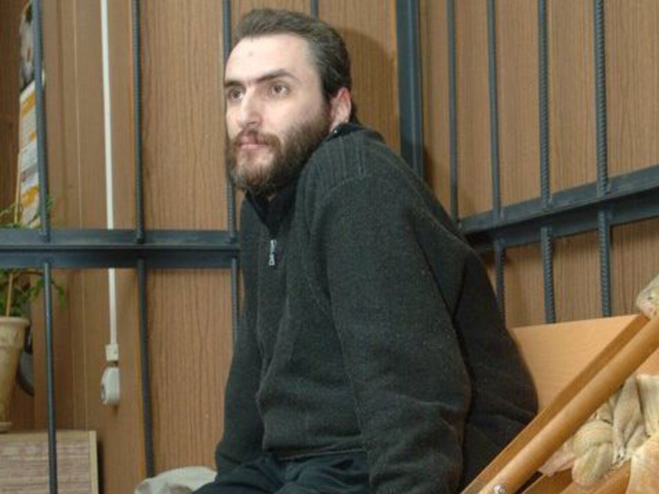Стомахин в зале суда, 2011 год