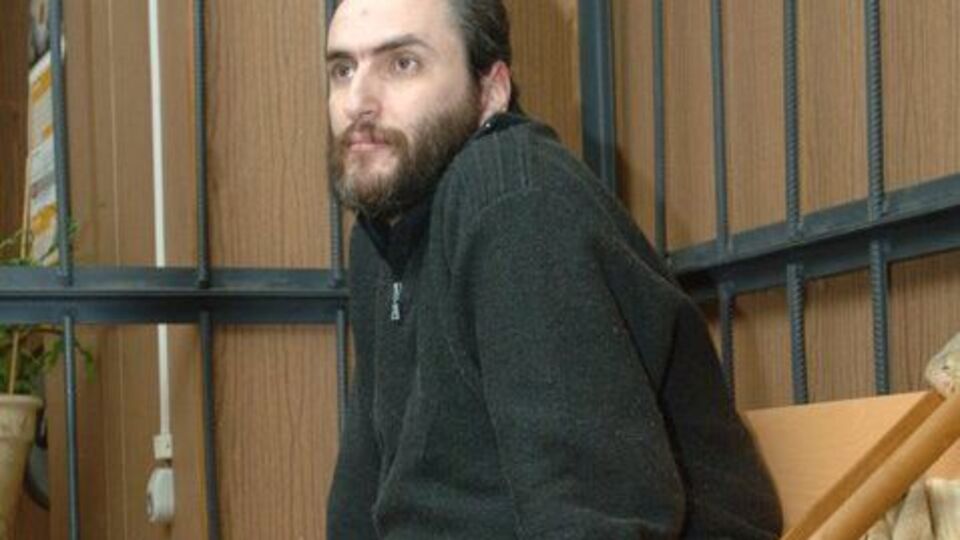 Стомахин в зале суда, 2011 год
