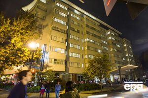 Отель в Вашингтоне, где, по данным полиции, было обнаружено тело Лесина