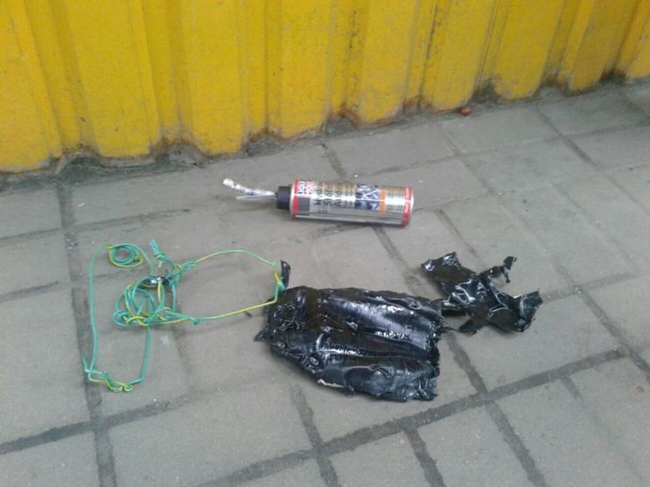 Патрульная полиция: Устройство самодельное, но вполне могло взорваться и травмировать людей