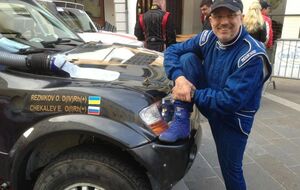 Резников не смог избежать аварии, хотя является мастером спорта по автогонкам