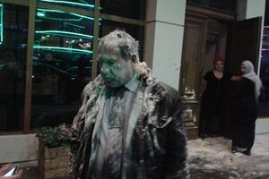 Каляпин сразу после нападения