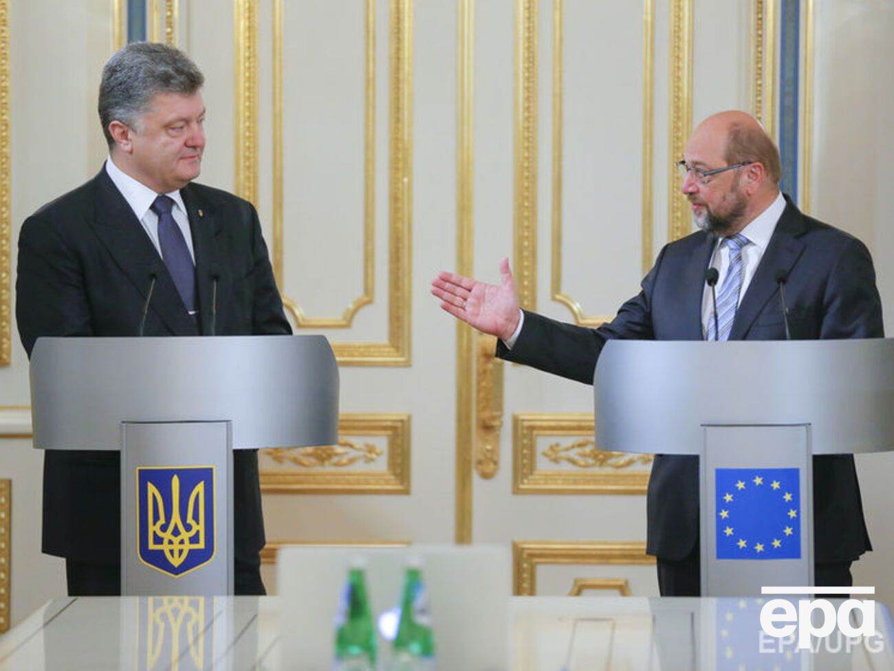 Порошенко и Шульц