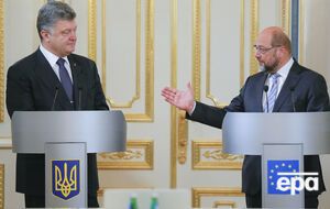 Порошенко и Шульц