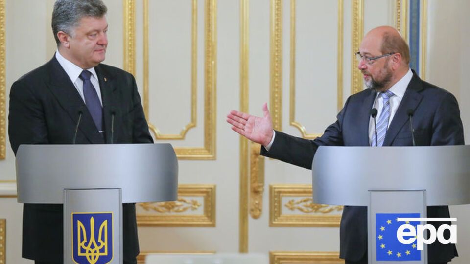 Порошенко и Шульц