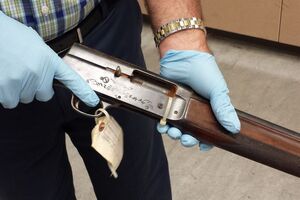 Ружье, из которого, вероятно, застрелился Кобейн