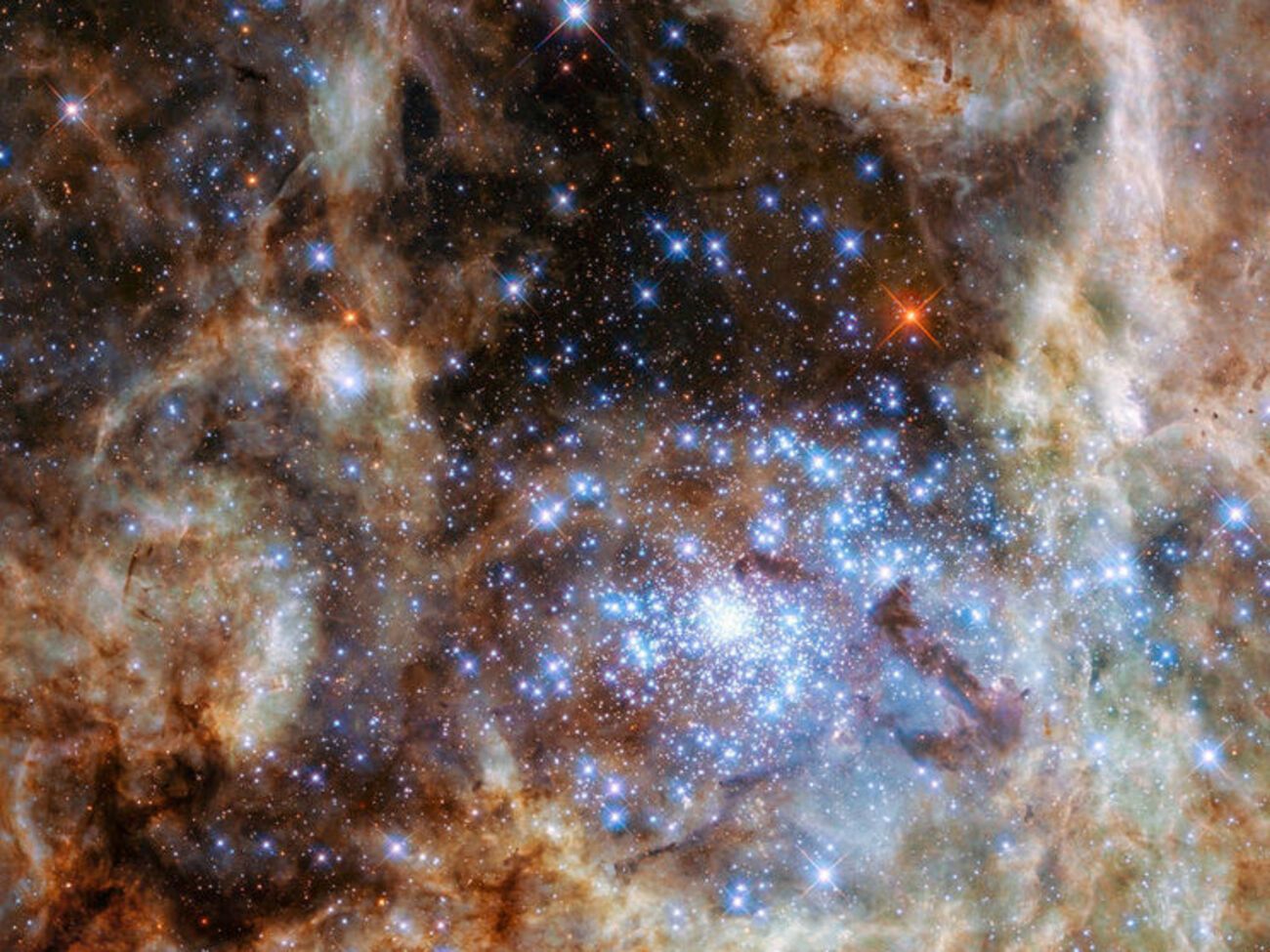 Объекты расположены на расстоянии около 170 тыс. световых лет от Земли