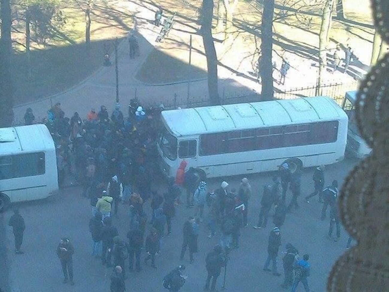 Нападение на форум ЛГБТ во Львове