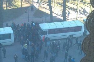 Нападение на форум ЛГБТ во Львове