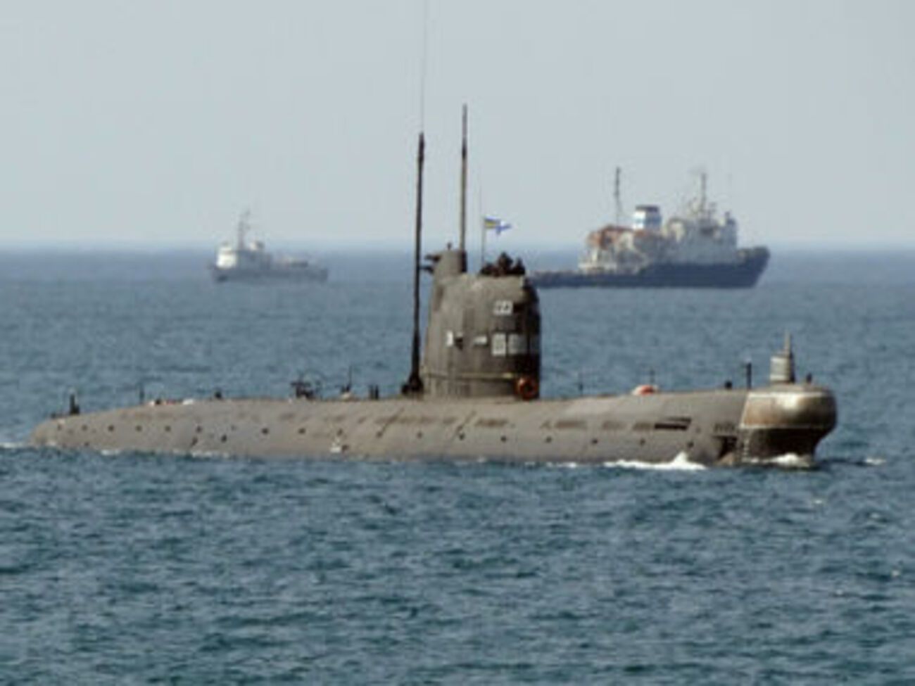 Российские войска захватили подлодку "Запорожье" 21 марта 2014 года