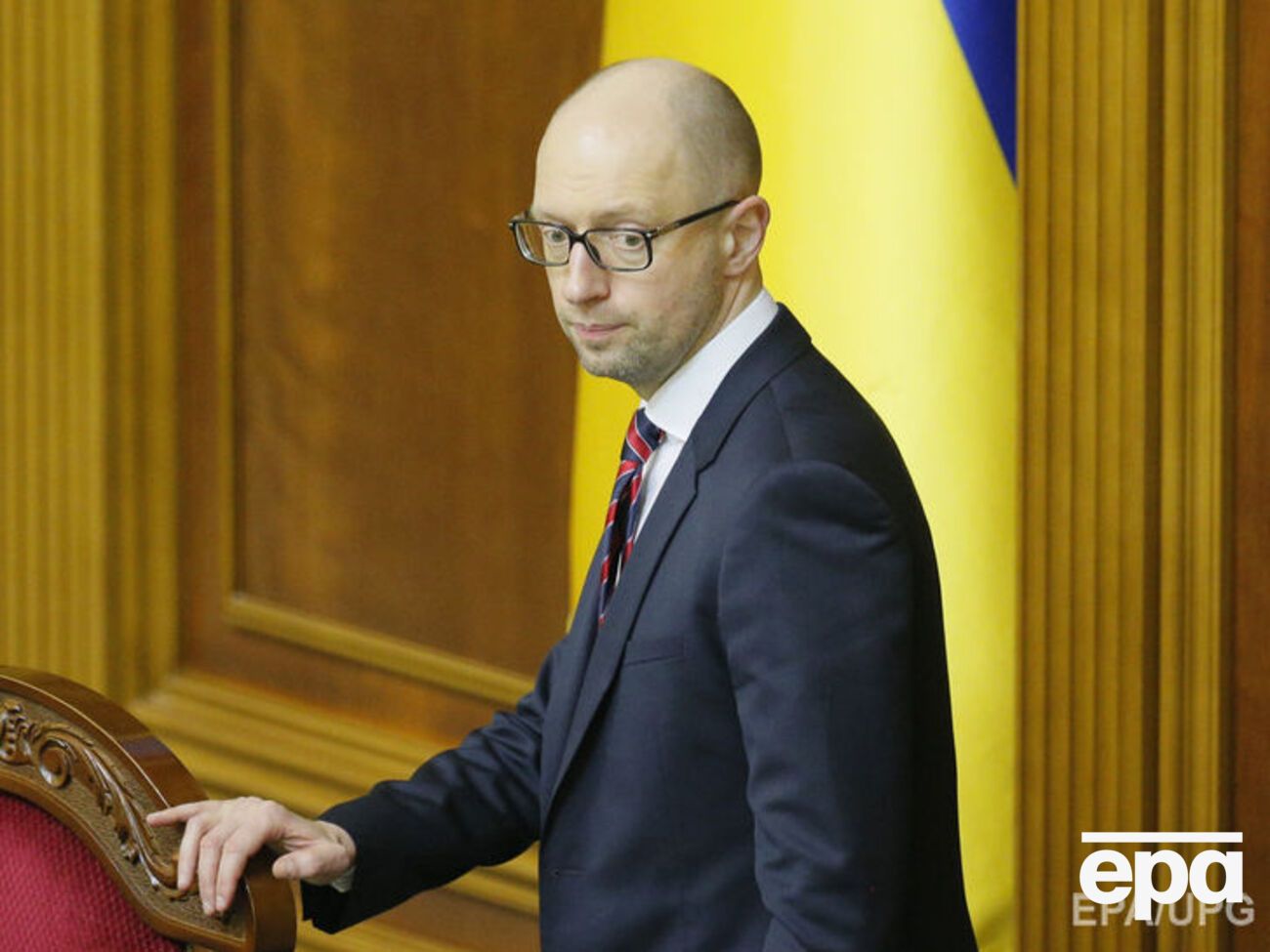 Яценюк отправился на встречу с Порошенко