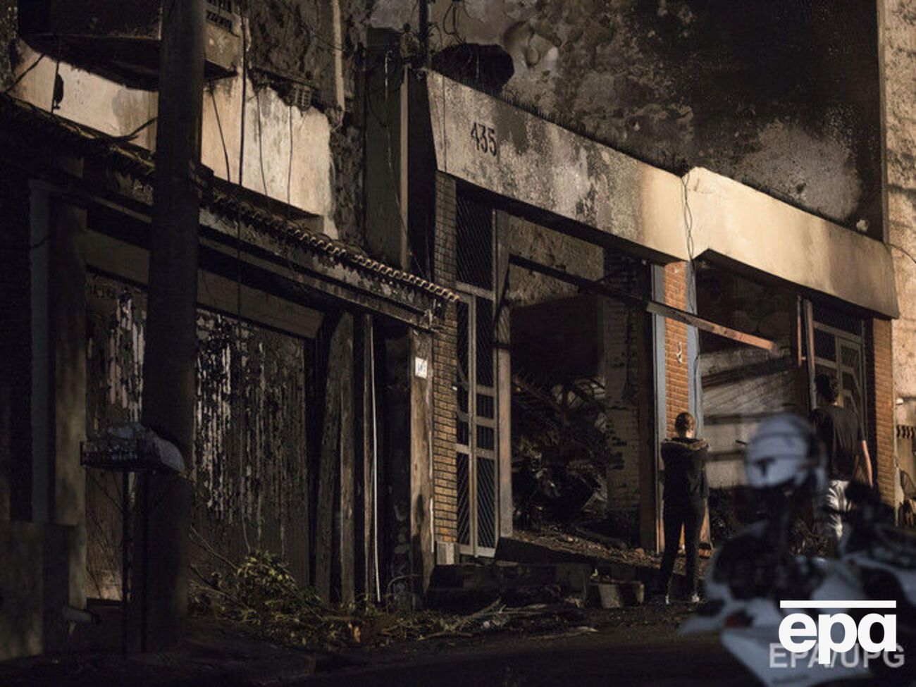 Дом, на который рухнул самолет Агнелли