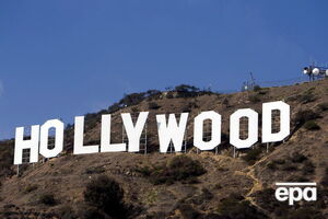 Знаменитый знак на Голливудских холмах в Лос-Анджелесе, Калифорния