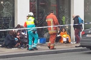 Взрывы в аэропорту и на станции метро в Брюсселе. Фоторепортаж