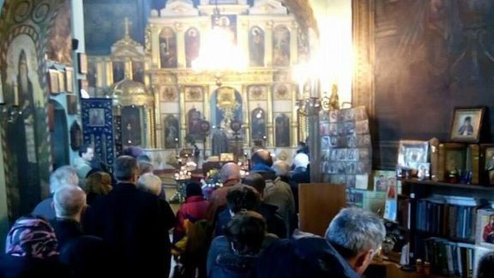 В церкви на Подоле отпевают Гонгадзе