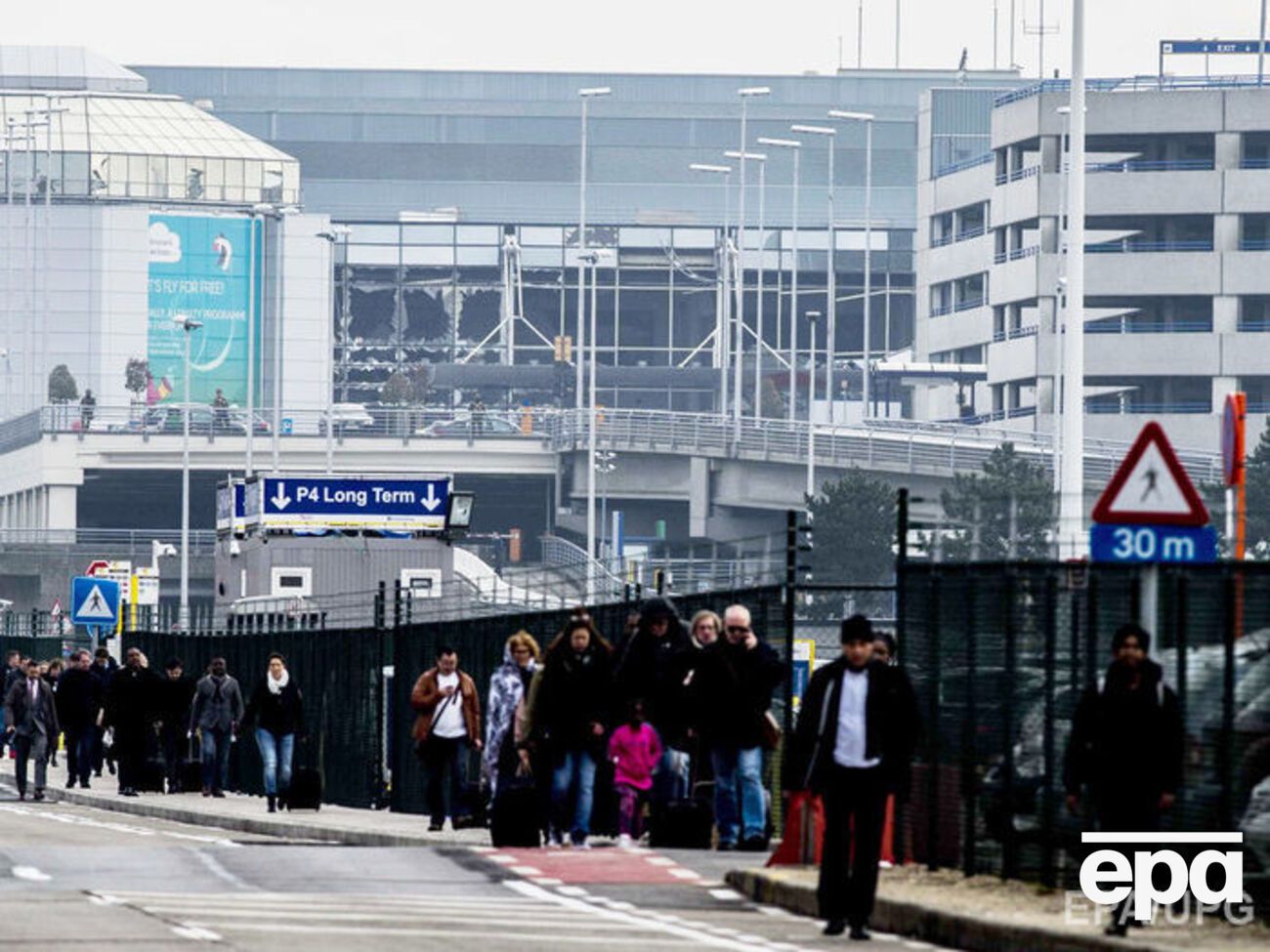 В городе остановлен транспорт