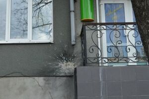 Рядом с местом взрыва