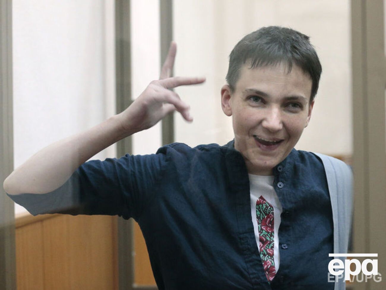 Савченко спела в российском суде