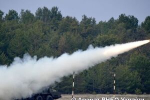 Испытания ракеты украинского производства